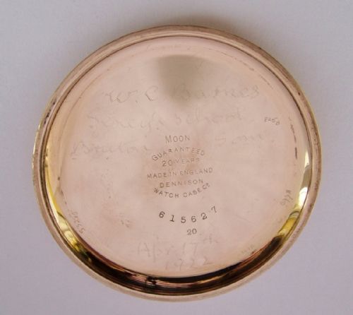 fig 2. An antique Waltham P S Bartlett grade pocket watch