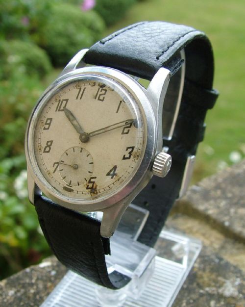 A 1940s Record Military Atp Wristwatch