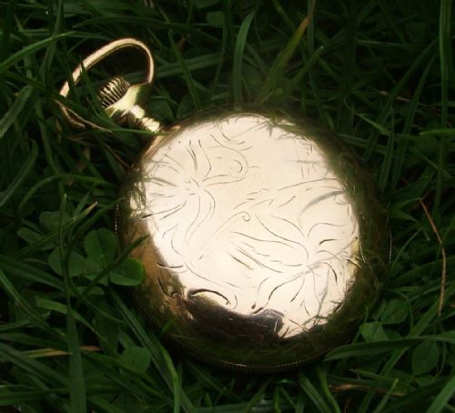fig 2. A chunky antique Waltham P S Bartlett pocket watch