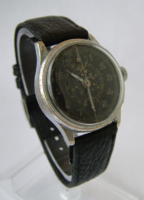 fig 1. A gents 1940s Union Special chronograph