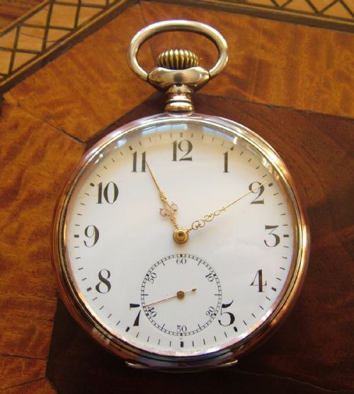 fig 1. An antique Zenith pocket watch, 1915