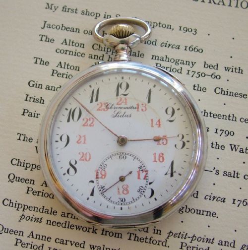 A 1930s Chronomètre  Sidus Pocket Watch
