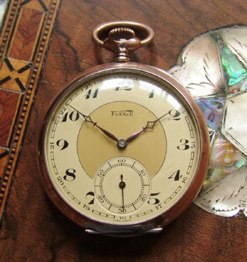 A 1930s Fokker Pocket Watch