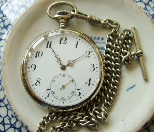 A 1930s Revue Pocket Watch, Gédéon thommen