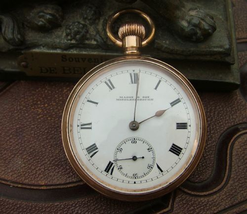 English Pocket Watch, Mason & Son, Middlesbrough