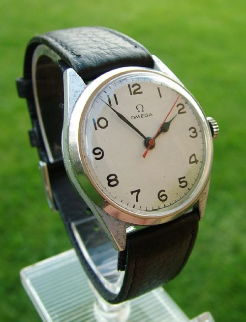 fig 1. A WW2 Omega 30T2 SC military wrist watch