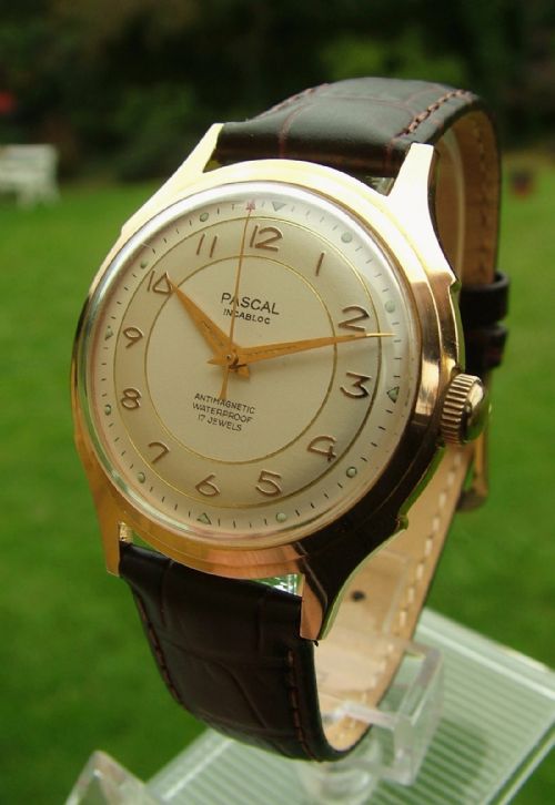 Gents Pascal Wrist Watch, Late 1950s
