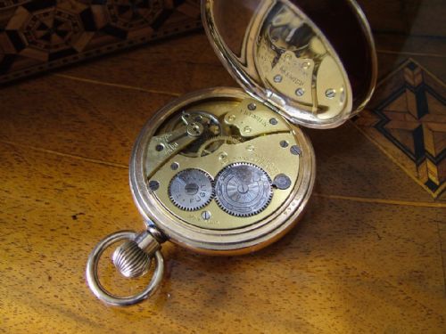 fig 1. Early 20th C Thomas Russell Premier pocket watch