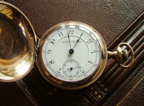 Waltham Crescent St (Railroad) Full Hunter Pocket Watch
