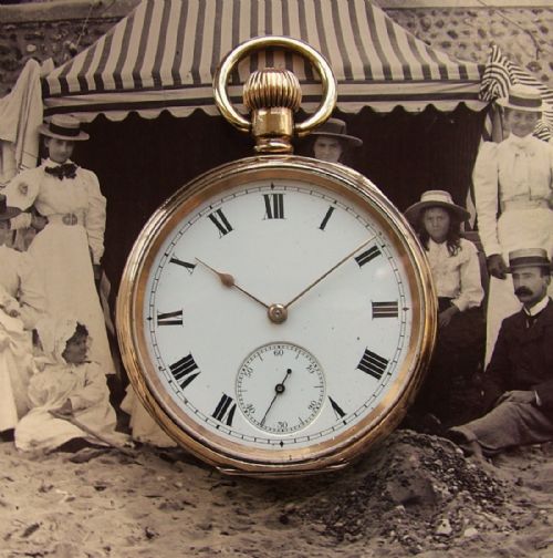 Antique 1903 Waltham Traveler Pocket Watch