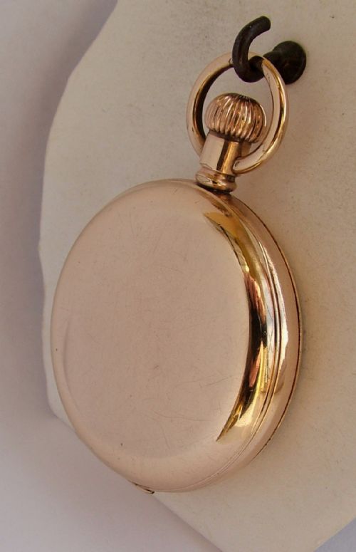 fig 1. A 1920s Swiss pocket watch originally retailed by Benj Harral Barnsley.