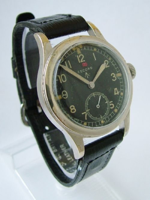 fig 1. Military Record WWW wrist watch, circa 1945