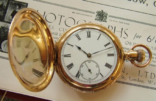 An Antique Elgin Full Hunter Pocket Watch, 1897