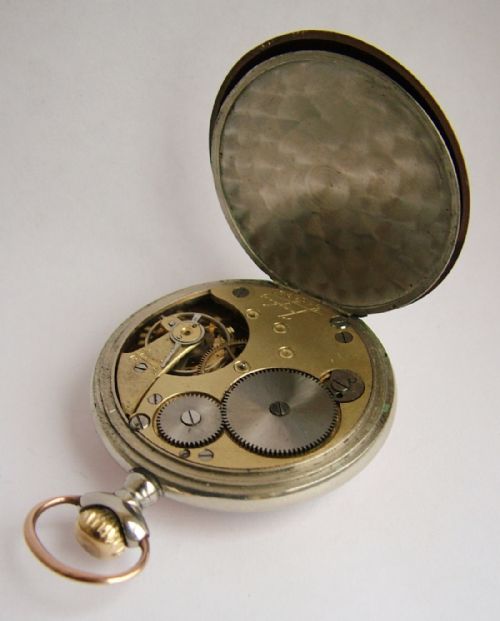 fig 2. 1920s Junghans chronometre galonne cased pocket watch.