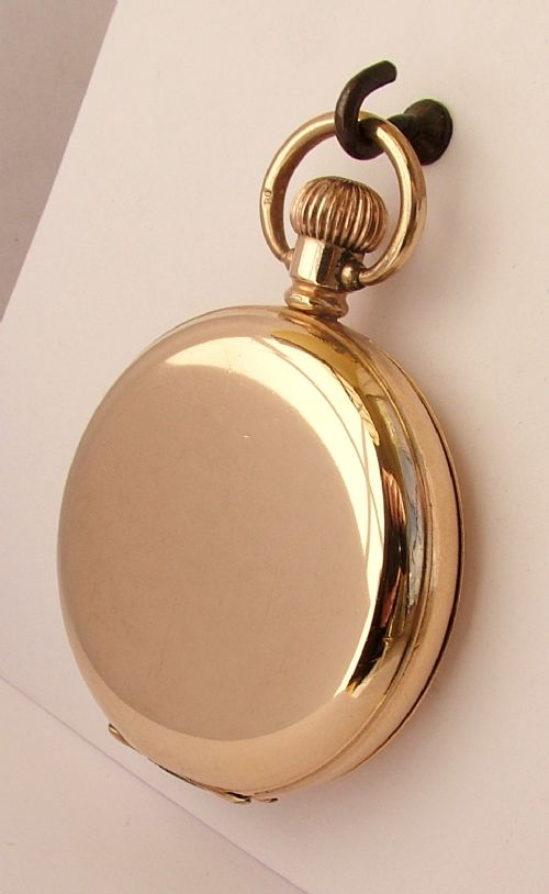fig 1. Antique Kay Worcester full hunter pocket watch