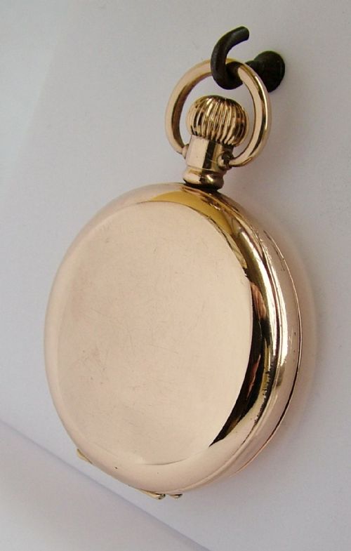 fig 2. 1920s Vertex half hunter pocket watch