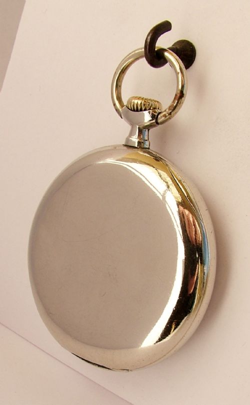 fig 1. A 1930s Omega stem winding pocket watch