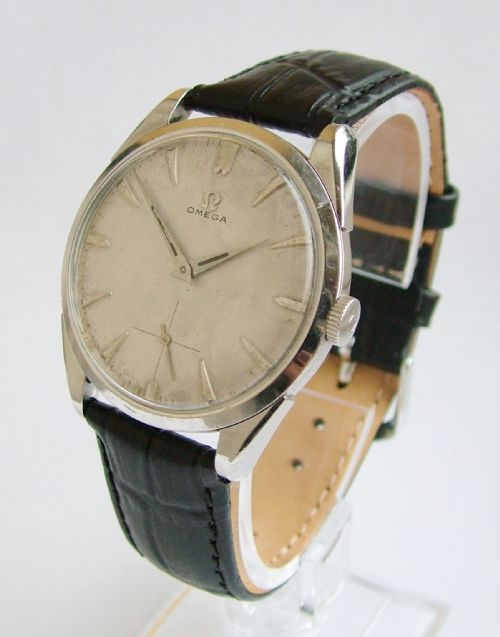 fig 1. A gents 1956 Omega wrist watch