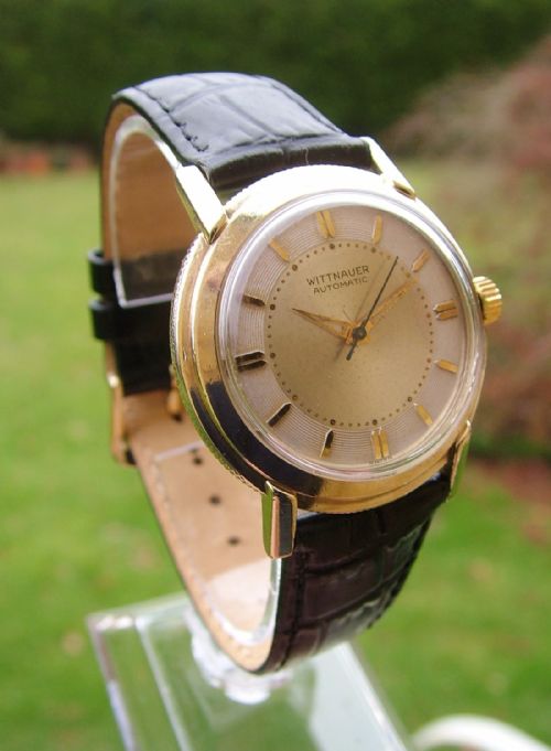 A 1950s Gents Wittnauer Automatic Wrist Watch