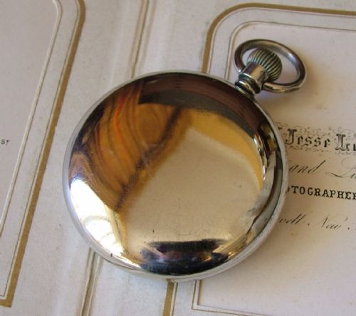 fig 1. An antique Cyma pocket watch, circa 1910s