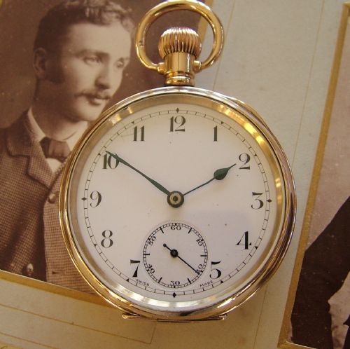 1930s Pocket Watch, Laminor Watch Co