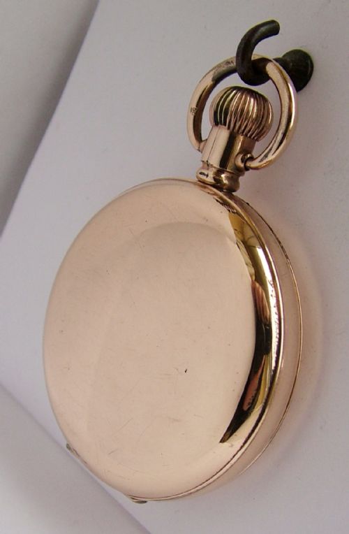 fig 1. A 1920s Record full hunter pocket watch