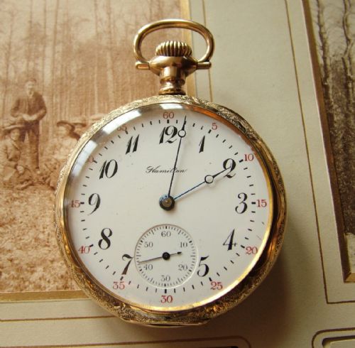 An Antique Hamilton Pocket Watch, 1917