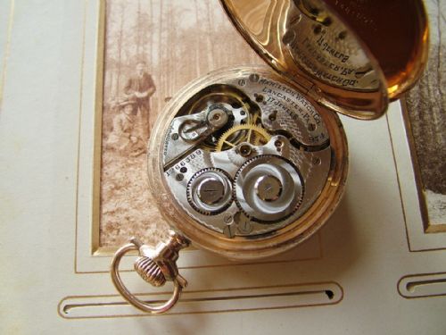 fig 1. An antique Hamilton pocket watch, 1917