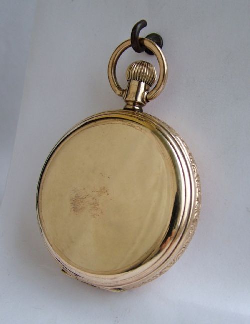 fig 2. Antique Thomas Russell full hunter pocket watch