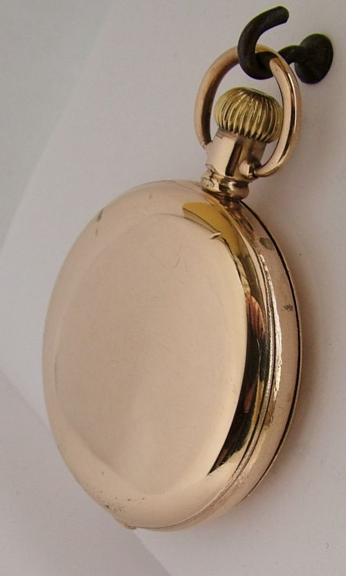 fig 1. 1920s Cyma full hunter pocket watch