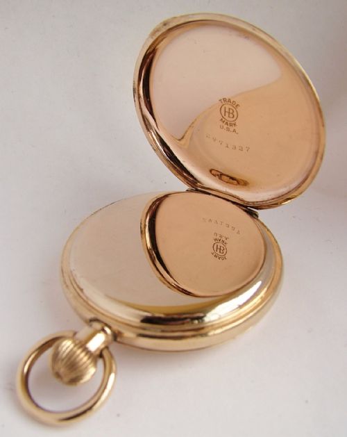 fig 2. A 1920s Record full hunter pocket watch