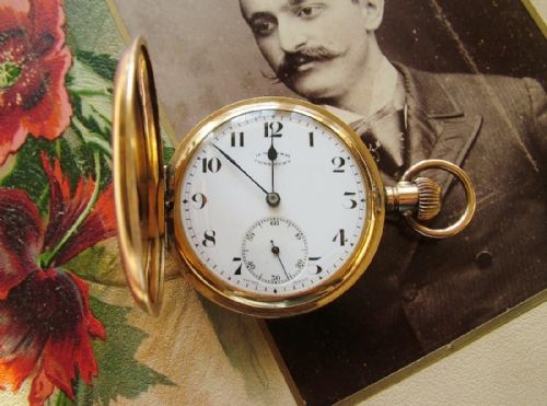 Antique Full Hunter Pocket Watch, Tarsh, Coventry
