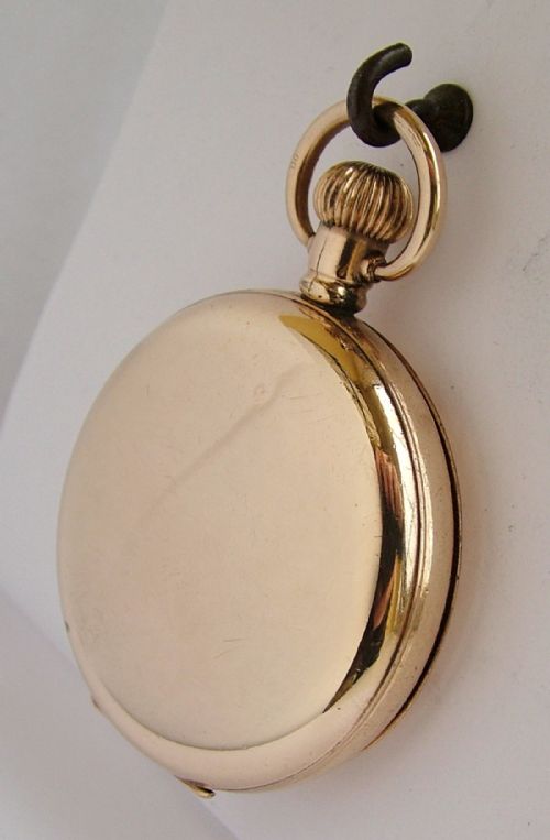 fig 1. 1920s Imshi full hunter pocket watch