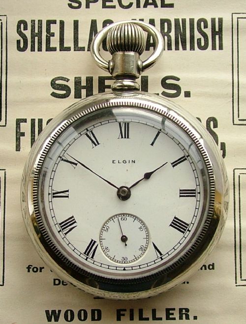 A Large 1920s Elgin Pocket Watch