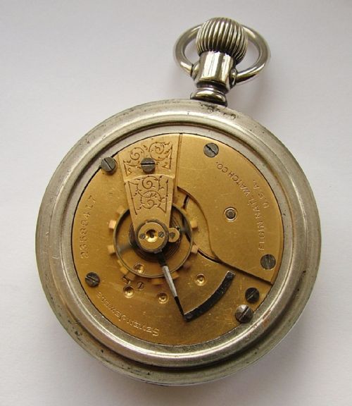 fig 2. A large 1920s Elgin pocket watch