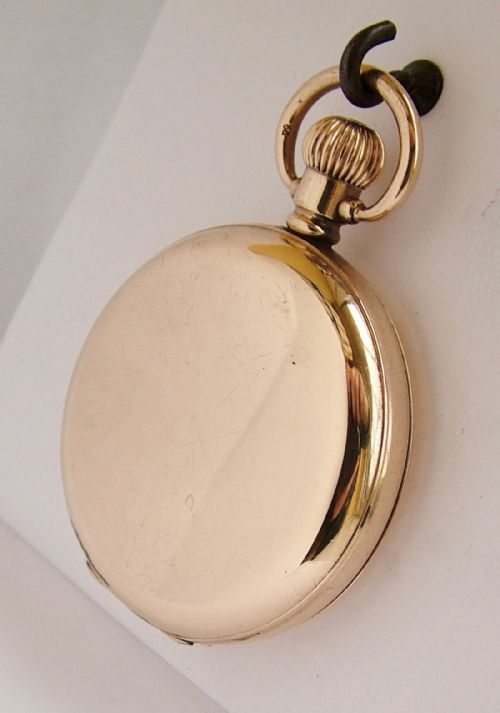 fig 1. 1902 Waltham Traveler full hunter pocket watch.
