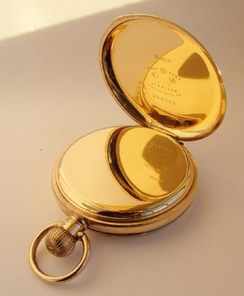 fig 2. An antique 1908 Waltham Traveler pocket watch