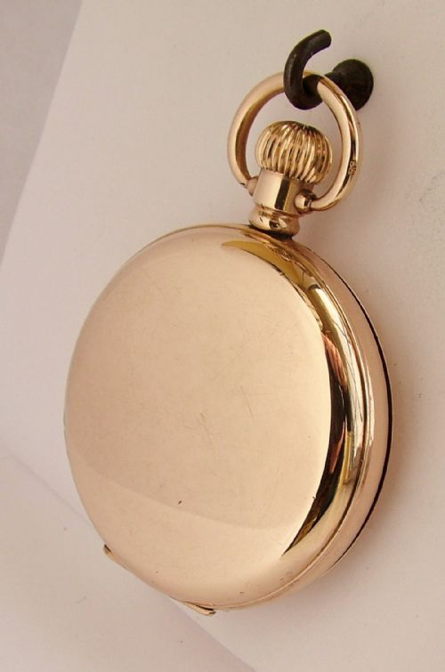 fig 1. A vintage 1917 Waltham Equity full hunter pocket watch