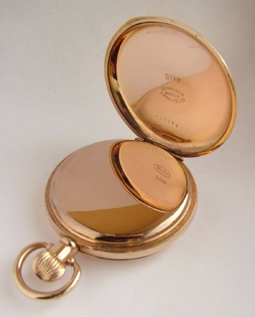 fig 2. A vintage 1917 Waltham Equity full hunter pocket watch