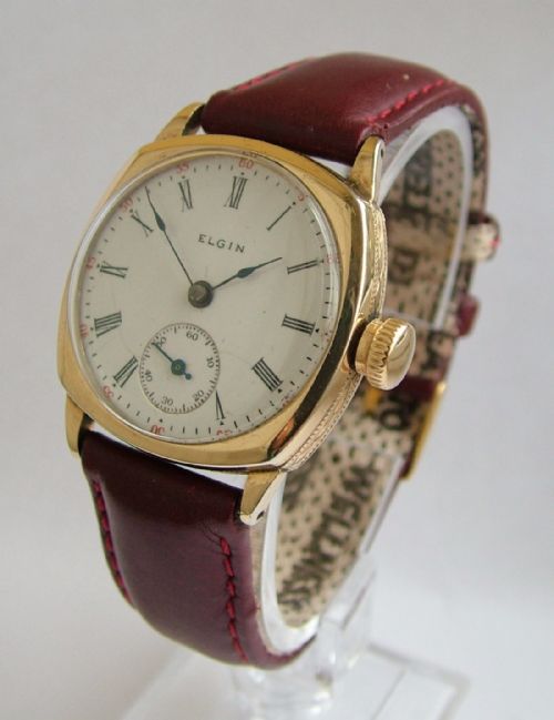 A Gents Antique Elgin Wrist Watch