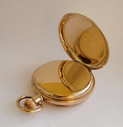 fig 2. An antique Preston Junior pocket watch by Waltham