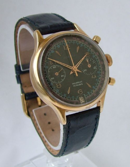 A Gents 1950s Pirofa Chronograph / Wrist Watch