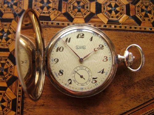 Antique Hunter Pocket Watch, Louis-ulysse Chopard
