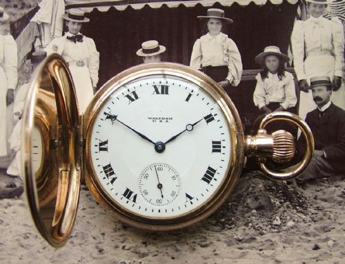 An Antique Waltham Full Hunter Pocket Watch