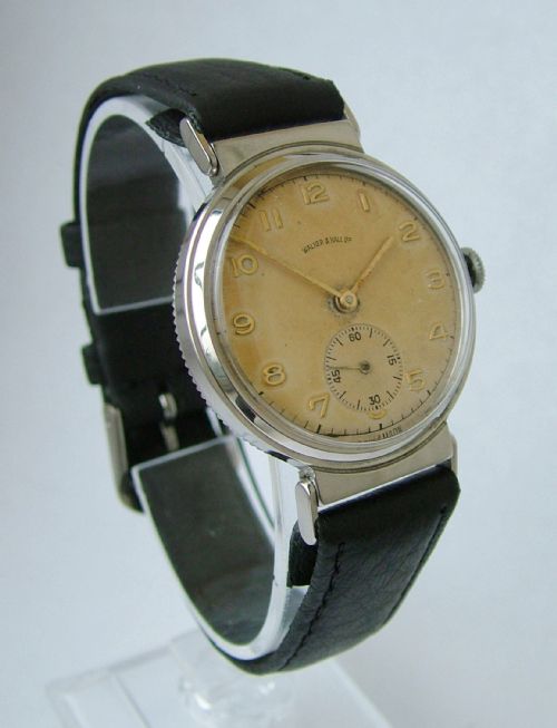 Gents 1950s Wrist Watch Retailed by Walker & Hall