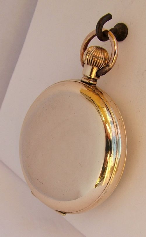fig 1. A vintage 1920s Swiss stem winding pocket watch