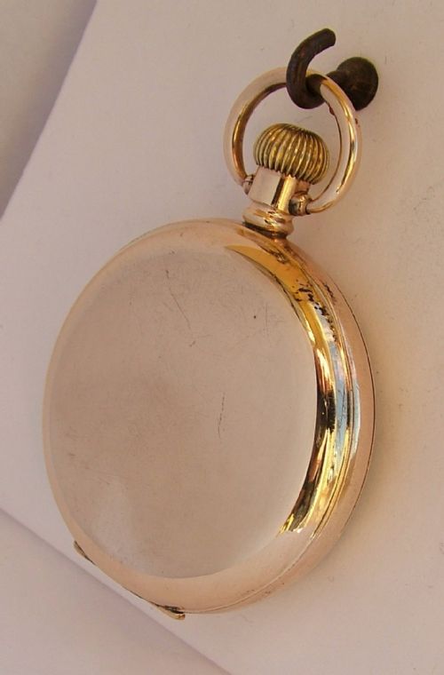 fig 1. A 1920s J W Benson pocket watch