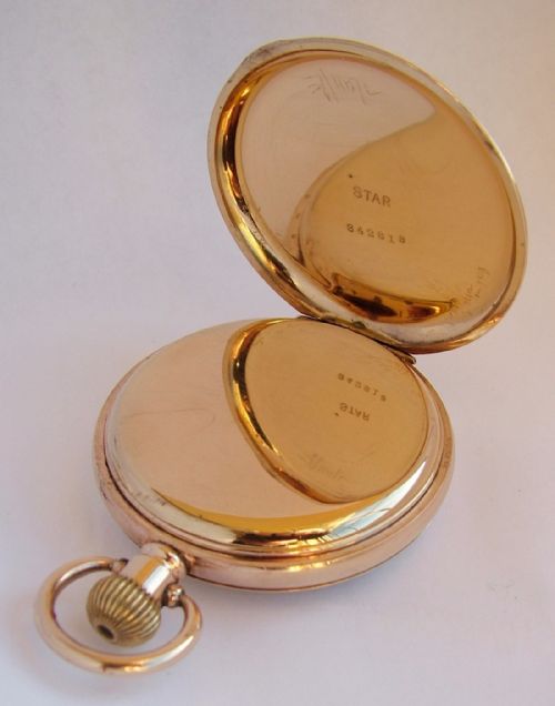 fig 2. A 1920s J W Benson pocket watch