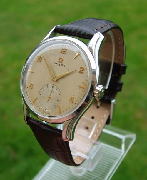 A Gents 1950s Omega Wrist Watch
