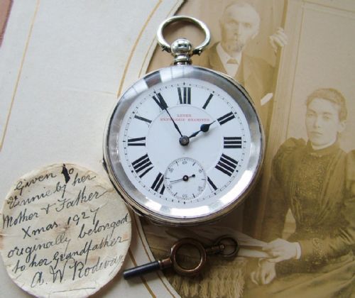 An Antique Silver Pocket Watch with History